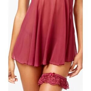 Maidenform Womens Super Sexy Big Floral Lace Garter